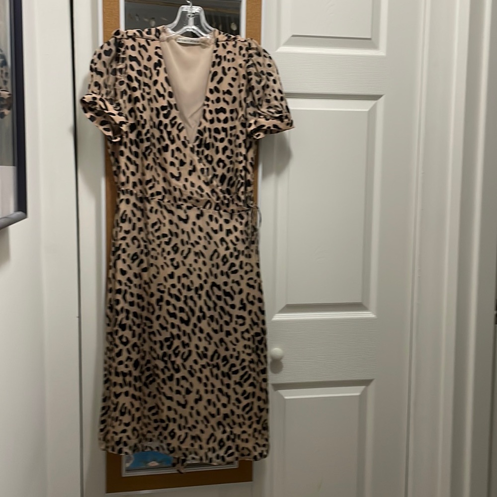 Alice+olivia Leopard dress size 10